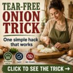 The One Tear-Free Onion Cutting Trick That Actually Works! 🧅😭🚫