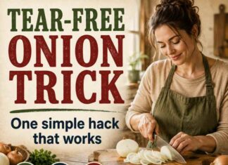 The One Tear-Free Onion Cutting Trick That Actually Works! The One Tear-Free Onion Cutting Trick That Actually Works! 🧅😭🚫