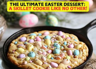Cast Iron Skillet Easter Cookie The Ultimate Easter Dessert