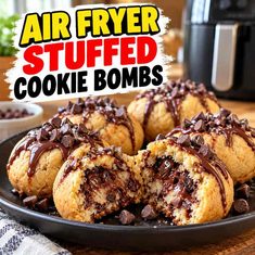 Air Fryer Stuffed Cookie Bombs The Ultimate Gooey, Crispy Cookie Experience!
