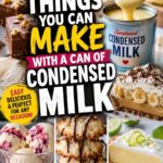Things You Can Make With A Can Of Condensed Milk