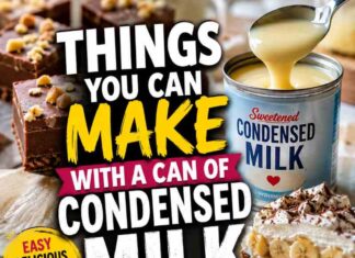 Things You Can Make With A Can Of Condensed Milk Things You Can Make With A Can Of Condensed Milk