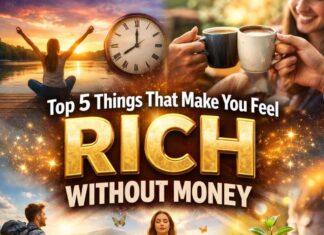 Top 5 Things That Make You Feel Rich Without Money Top 5 Things That Make You Feel Rich Without Money