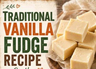 Traditional Vanilla Fudge Recipe Traditional Vanilla Fudge: The Ultimate Creamy Delight 🍬✨