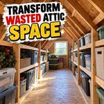 Transform That Wasted Space Into a Storage Space In Your Attic