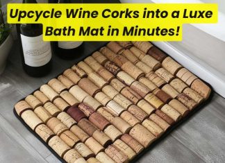Upcycle Wine Corks into a Luxe Bath Mat in Minutes! Upcycle Wine Corks into a Luxe Bath Mat in Minutes!