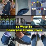 33 Ways To Repurpose Denim Jeans