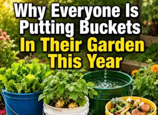 Why Everyone Is Putting Buckets In Their Garden This Year Why Everyone Is Putting Buckets In Their Garden This Year 🪣🌱