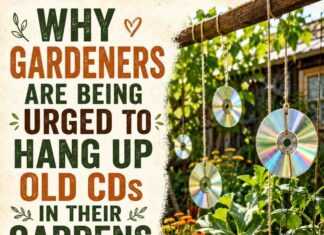 Why Gardeners Are Being Urged to Hang Up Old CDs in Their Gardens Why Gardeners Are Being Urged to Hang Up Old CDs