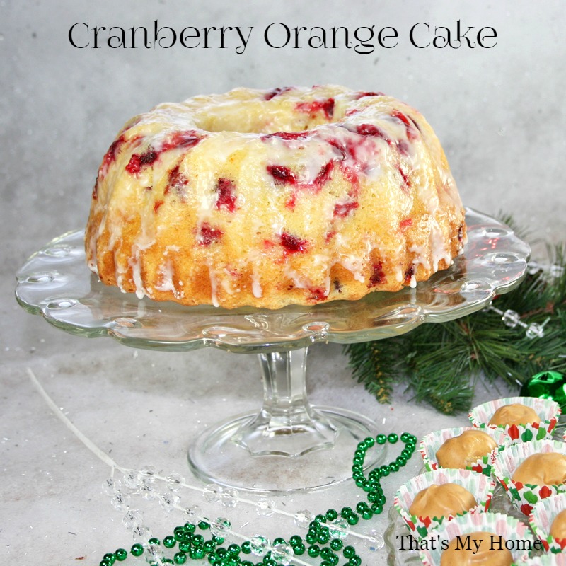 Cranberry Orange Cake Recipe